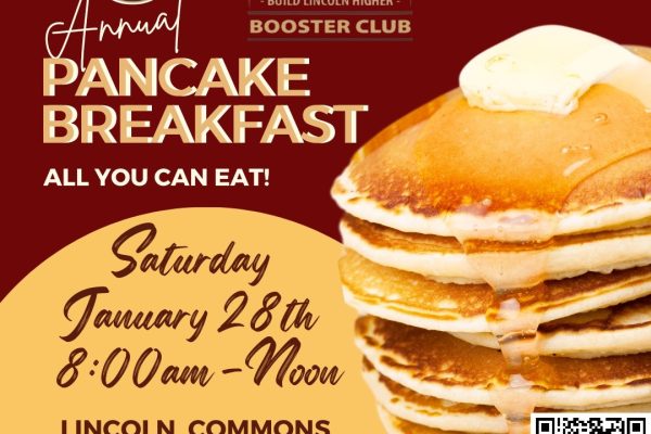 Pancake Breakfast is January 28!