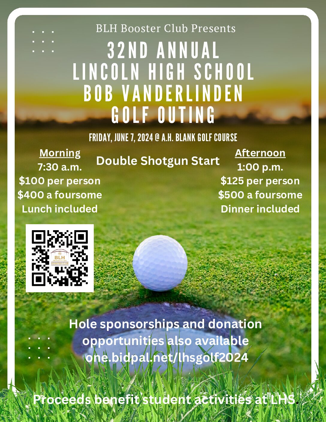 32nd Annual Lincoln Golf Outing June 7