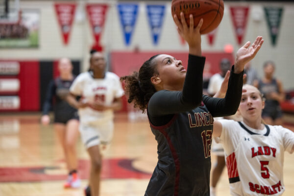 Photos: Lincoln Plays East High School – Basketball